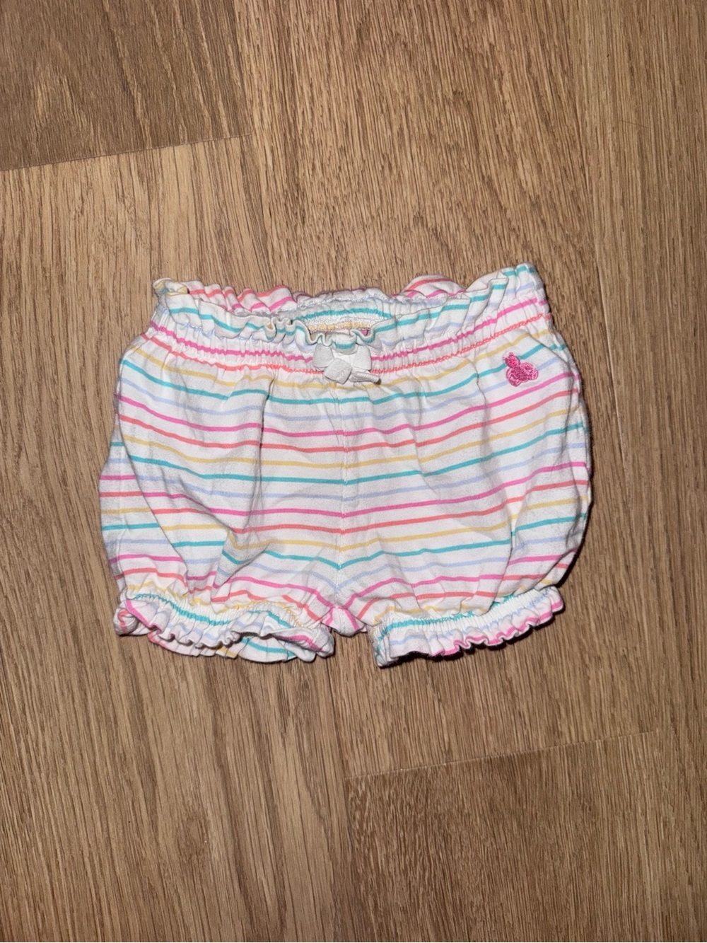 GAP Baby Bubble Shorts with Multicolor Stripes